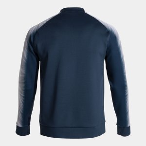 JOMA ELITE XI FULL ZIP SWEATSHIRT NAVY WHITE