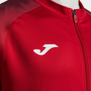 JOMA ELITE XI FULL ZIP SWEATSHIRT RED