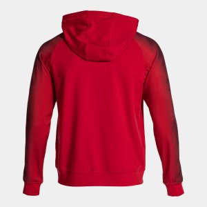 JOMA ELITE XI ZIP-UP HOODIE RED