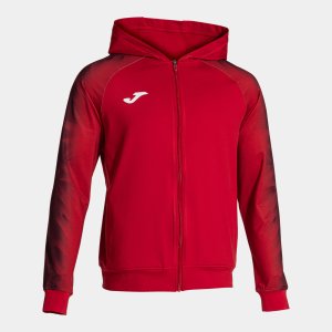JOMA ELITE XI ZIP-UP HOODIE RED