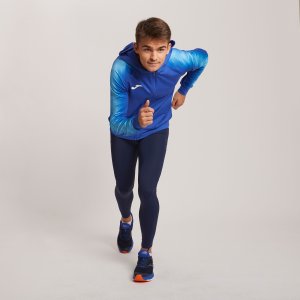 JOMA ELITE XI ZIP-UP HOODIE ROYAL