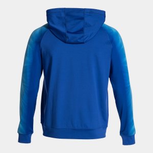 JOMA ELITE XI ZIP-UP HOODIE ROYAL