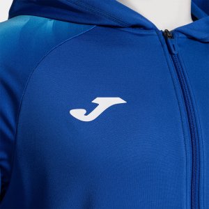 JOMA ELITE XI ZIP-UP HOODIE ROYAL