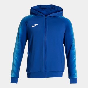 JOMA ELITE XI ZIP-UP HOODIE ROYAL