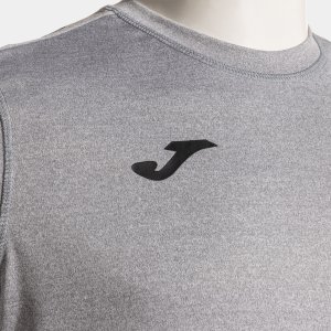 JOMA OLIMPIADA HANDBALL SHORT SLEEVE T-SHIRT MELANGE GREY BLACK
