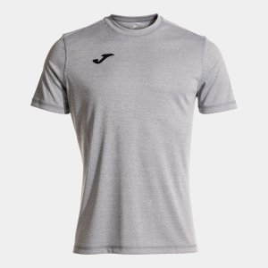 JOMA OLIMPIADA HANDBALL SHORT SLEEVE T-SHIRT MELANGE GREY BLACK