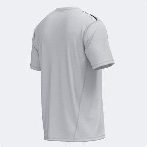 JOMA OLIMPIADA HANDBALL SHORT SLEEVE T-SHIRT MELANGE GREY BLACK