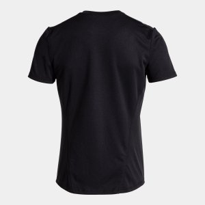 JOMA OLIMPIADA RUGBY SHORT SLEEVE T-SHIRT BLACK