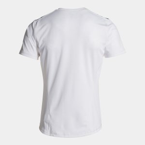 JOMA OLIMPIADA RUGBY SHORT SLEEVE T-SHIRT WHITE