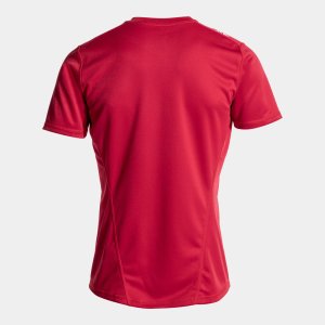 JOMA OLIMPIADA RUGBY SHORT SLEEVE T-SHIRT RED