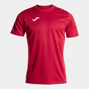 JOMA OLIMPIADA RUGBY SHORT SLEEVE T-SHIRT RED
