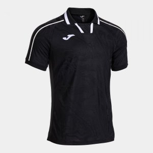 JOMA FIT ONE SHORT SLEEVE T-SHIRT BLACK WHITE