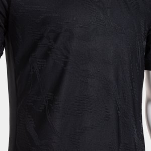 JOMA FIT ONE SHORT SLEEVE T-SHIRT BLACK WHITE