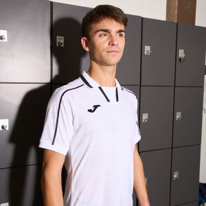 JOMA FIT ONE SHORT SLEEVE T-SHIRT WHITE BLACK