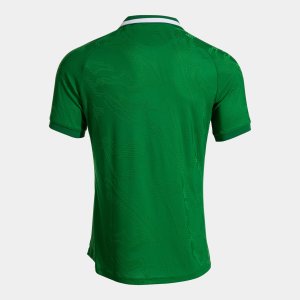 JOMA FIT ONE SHORT SLEEVE T-SHIRT GREEN WHITE