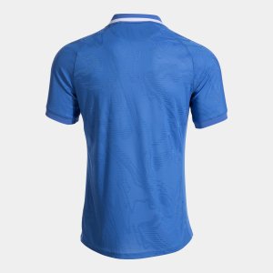 JOMA FIT ONE SHORT SLEEVE T-SHIRT ROYAL BLUE WHITE