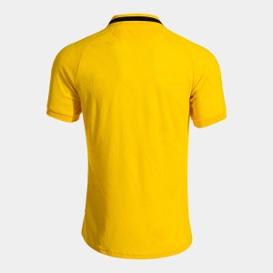 JOMA FIT ONE SHORT SLEEVE T-SHIRT YELLOW BLACK