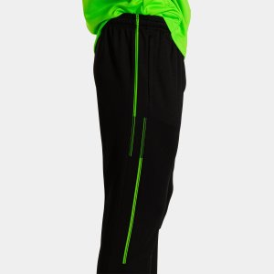 JOMA CHAMPIONSHIP VIII TRACKSUIT FLUOR GREEN BLACK