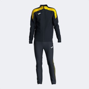 JOMA CHAMPIONSHIP VIII TRACKSUIT BLACK YELLOW
