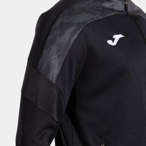 JOMA CHAMPIONSHIP VIII TRACKSUIT BLACK DARK GRAY
