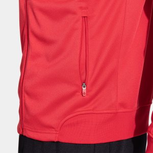 JOMA CHAMPIONSHIP VIII TRACKSUIT RED BLACK