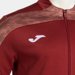 JOMA CHAMPIONSHIP VIII TRACKSUIT BURGUNDY DARK NAVY