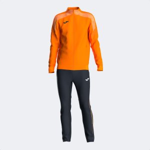 JOMA CHAMPIONSHIP VIII TRACKSUIT ORANGE BLACK