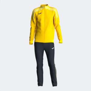 JOMA CHAMPIONSHIP VIII TRACKSUIT YELLOW BLACK