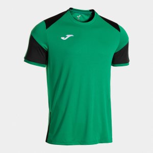 JOMA DANUBIO SHORT SLEEVE T-SHIRT GREEN DARK GRAY