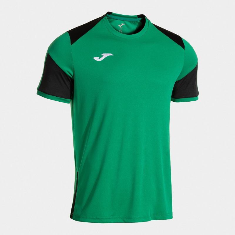 JOMA DANUBIO SHORT SLEEVE T-SHIRT GREEN DARK GRAY