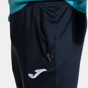 JOMA DANUBIO TRACKSUIT FLUOR TURQUOISE BLACK