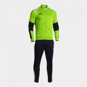 JOMA DANUBIO TRACKSUIT GREEN NAVY BLUE
