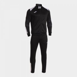 JOMA DANUBIO TRACKSUIT BLACK WHITE