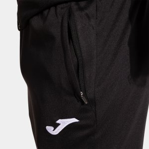 JOMA DANUBIO TRACKSUIT BLACK FLUOR YELLOW