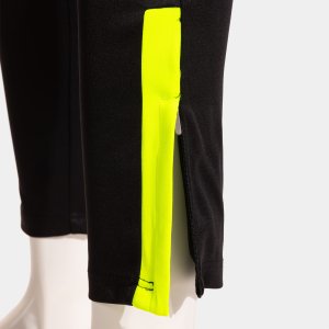 JOMA DANUBIO TRACKSUIT BLACK FLUOR YELLOW