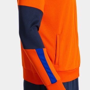 JOMA DANUBIO TRACKSUIT ORANGE DARK NAVY