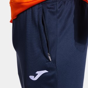 JOMA DANUBIO TRACKSUIT ORANGE DARK NAVY