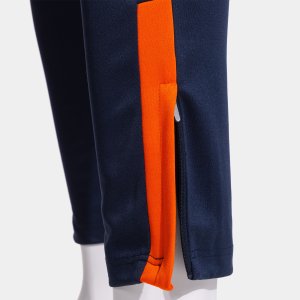 JOMA DANUBIO TRACKSUIT ORANGE DARK NAVY