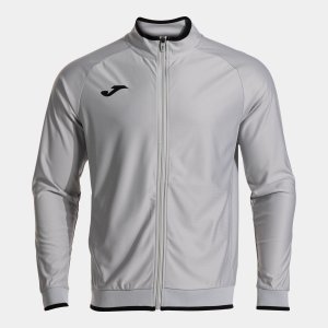 JOMA COMBI PREMIUM FULL ZIP SWEATSHIRT MEDIUM GRAY