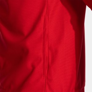 JOMA COMBI PREMIUM FULL ZIP SWEATSHIRT RED BLACK