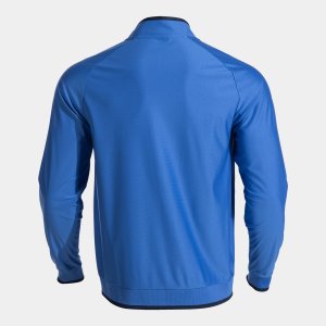 JOMA COMBI PREMIUM FULL ZIP SWEATSHIRT ROYAL BLUE DARK NAVY