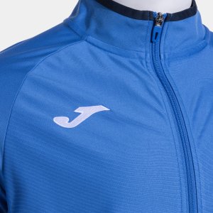 JOMA COMBI PREMIUM FULL ZIP SWEATSHIRT ROYAL BLUE DARK NAVY