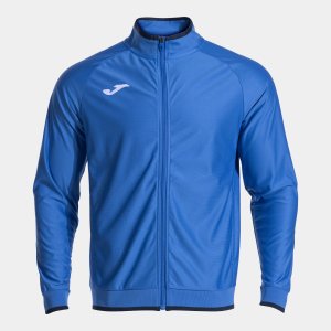 JOMA COMBI PREMIUM FULL ZIP SWEATSHIRT ROYAL BLUE DARK NAVY