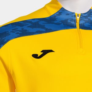 JOMA CHAMPIONSHIP VIII SWEATSHIRT YELLOW ROYAL BLUE