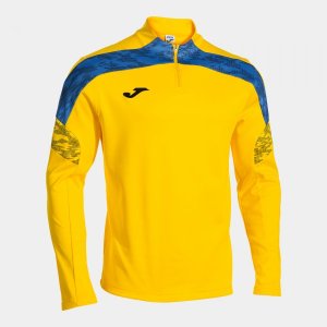 JOMA CHAMPIONSHIP VIII SWEATSHIRT YELLOW ROYAL BLUE