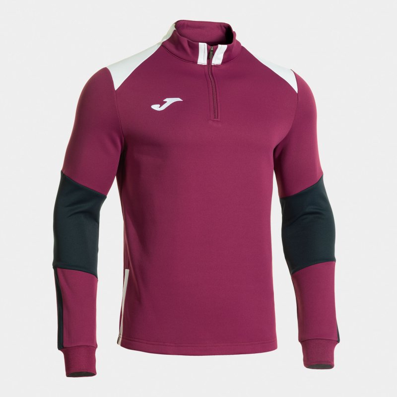 JOMA DANUBIO SWEATSHIRT BURGUNDY DARK NAVY