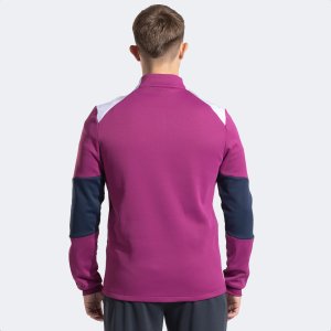 JOMA DANUBIO SWEATSHIRT BURGUNDY DARK NAVY