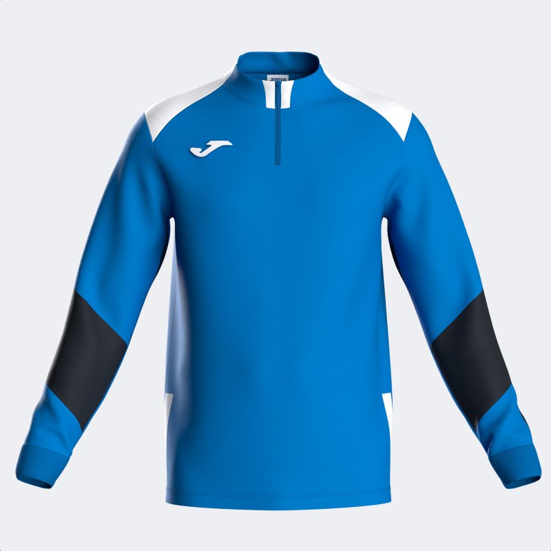 JOMA DANUBIO SWEATSHIRT ROYAL BLUE BLACK