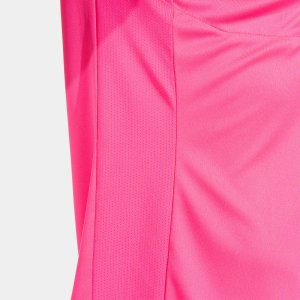 JOMA REFEREE SHORT SLEEVE T-SHIRT FLUOR PINK BLACK