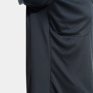 JOMA REFEREE SHORT SLEEVE T-SHIRT BLACK DARK GRAY